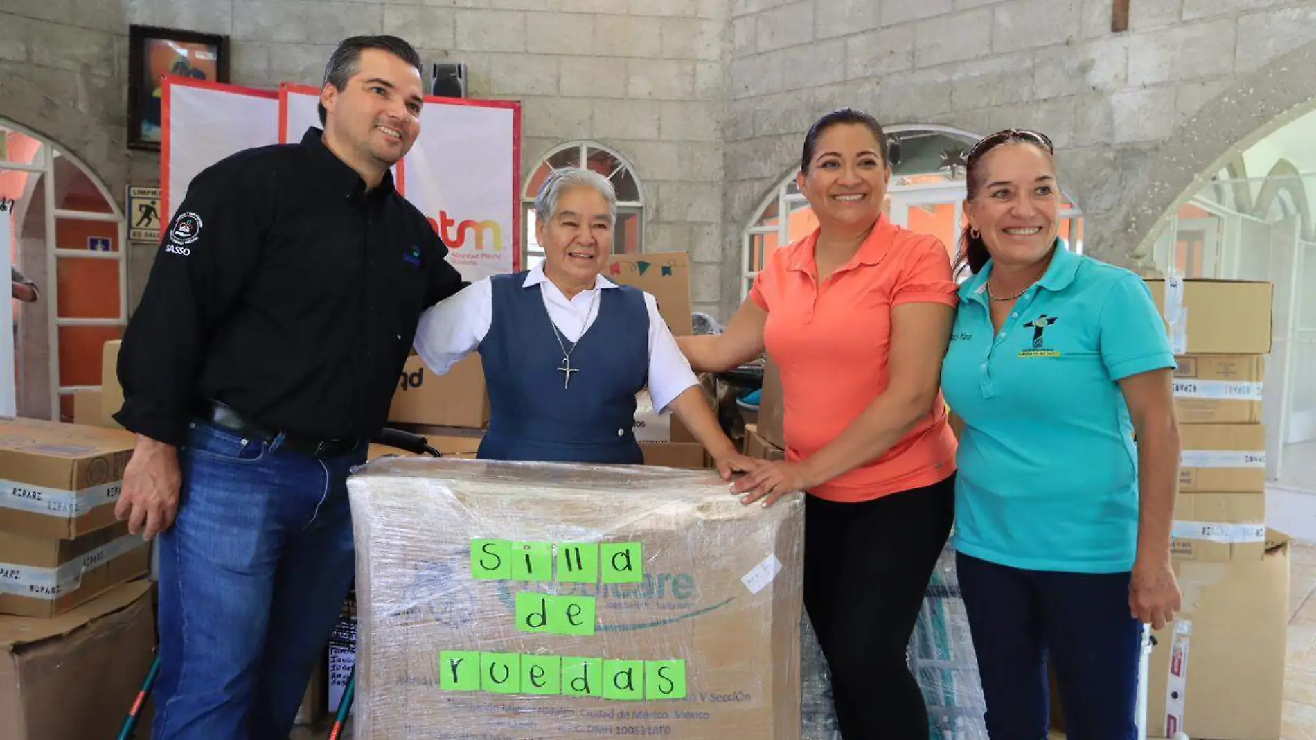 SJR Entrega de donaciones